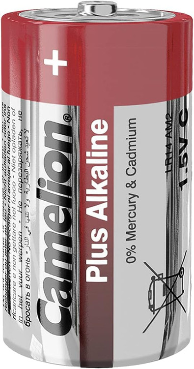 باتری سایز متوسط پلاس آلکالاین کملیون بصورت تکی