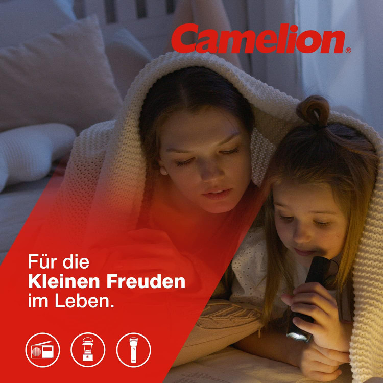 باتری سایز متوسط پلاس آلکالاین کملیون کنار بچه ها