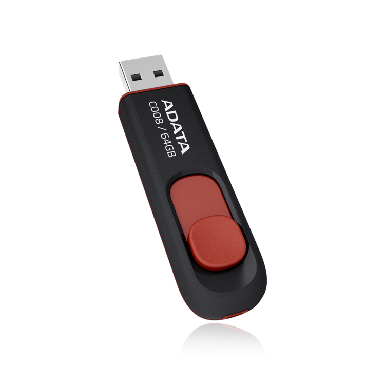 فلش مموری ای دیتا مدل C008 USB 2.0 ظرفیت 64 گیگابایت