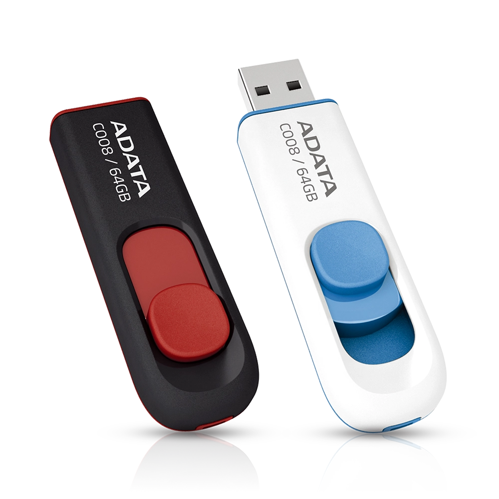فلش مموری ای دیتا مدل C008 USB 2.0 ظرفیت 64 گیگابایت