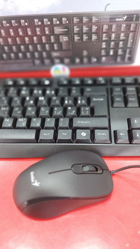 Genius KM-170 Wire Keyboard and Mouse