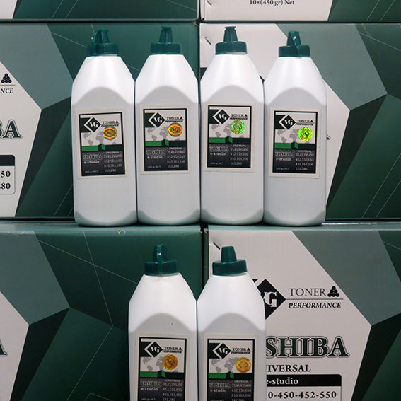 تونر شارژ 450 گرمی توشیبا استودیو برند VG