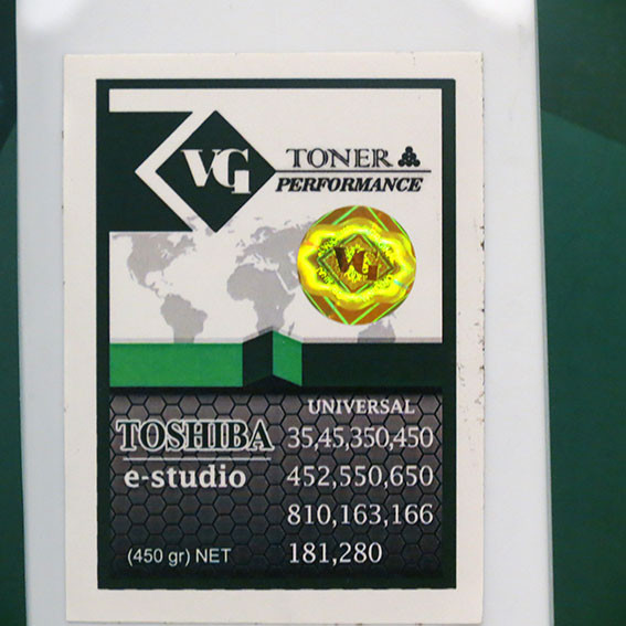 تونر شارژ 450 گرمی توشیبا استودیو برند VG