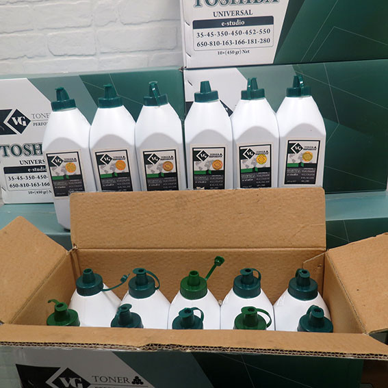 تونر شارژ 450 گرمی توشیبا استودیو برند VG
