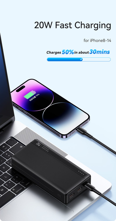 پاوربانک یوسمز مدل CD203 ظرفیت 10000 میلی آمپر ساعت