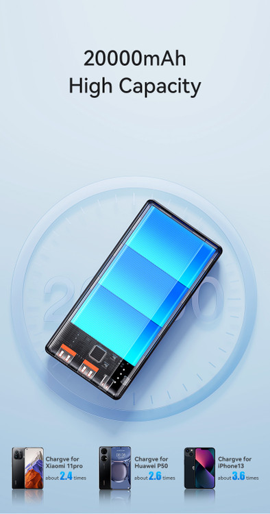 پاوربانک یوسمز مدل CD203 ظرفیت 10000 میلی آمپر ساعت