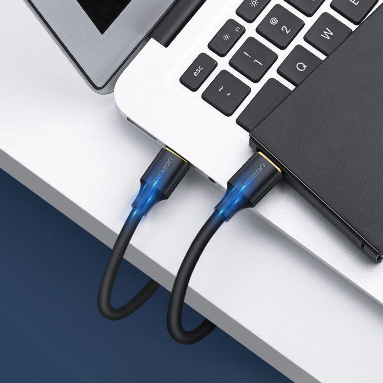 کابل‌  USB-A 3.0 به  USB-A 3.0 یوگرین مدل US128-10370 طول 1 متر ق