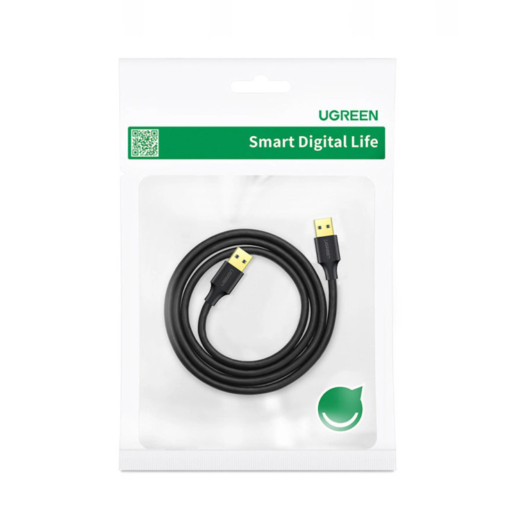 کابل USB-A 3.0 به USB-A 3.0 یوگرین مدل US128-10371 طول 2 متر