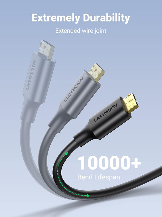 کابل هارد USB3.0 Micro B یوگرین طول نیم متر مدل US130 10840 ت