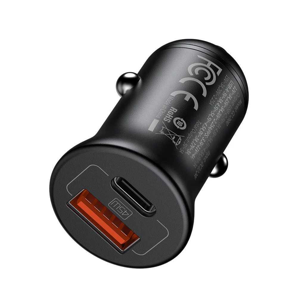 شارژر فندکی 45 وات مک دودو مدل CC-2680 روبرو