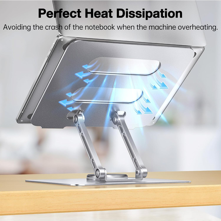 پایه نگهدارنده لپ تاپ کول کلد مدل D086 خاصیت خنک کنندگی