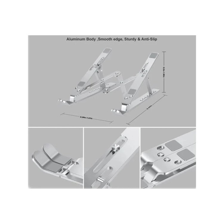 Coolcold M6 Foldable and Adjustable Laptop Stand