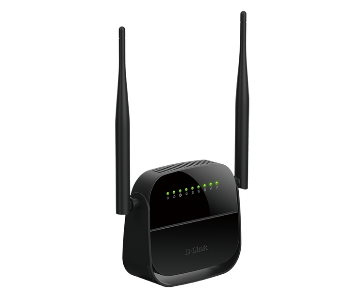 D-Link Wireless N 300 ADSL2+ 4-Port Router DSL-124