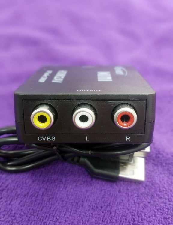 تبدیل HDMI به AV خروجی سه فیش