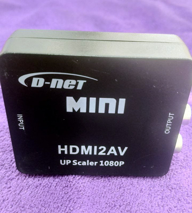 تبدیل HDMI به AV روی دستگاه