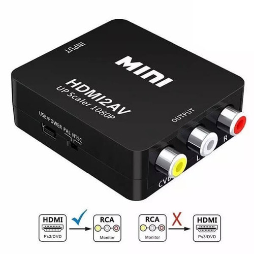 تبدیل HDMI به AV نمای کامل