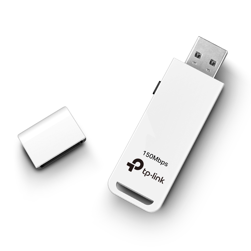 کارت شبکه USB بی‌ سیم تی پی لینک مدل TL-WN727N درب باز