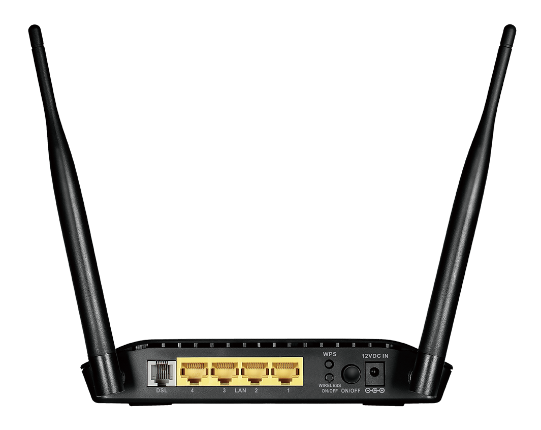 مودم روتر بی‌سیم دی لینک DSL-2740U ADSL2+ N300 چهارپورت