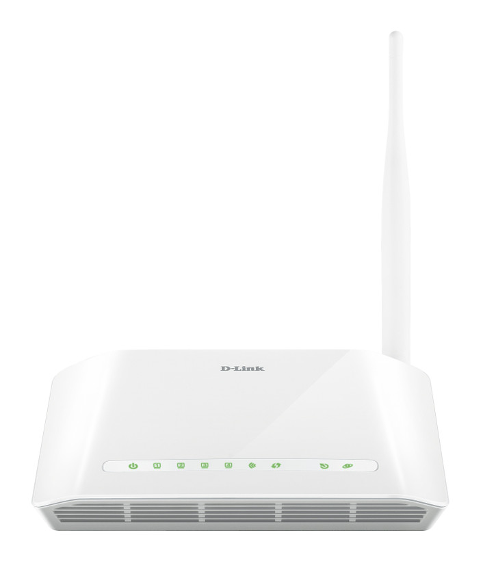 مودم روتر بیسیم دی لینک DSL-2730U ADSL2+ N150 جلو