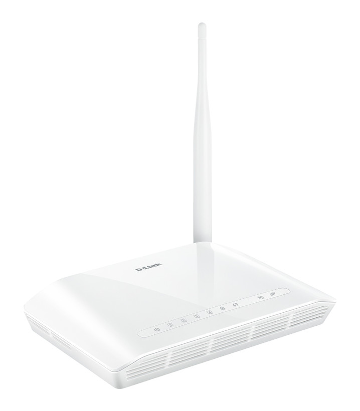 مودم روتر بیسیم دی لینک DSL-2730U ADSL2+ N150 بغل
