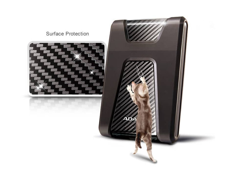 هارد دیسک اکسترنال یک ترابایت ای دیتا مدل HD650 مشکی دو تایی