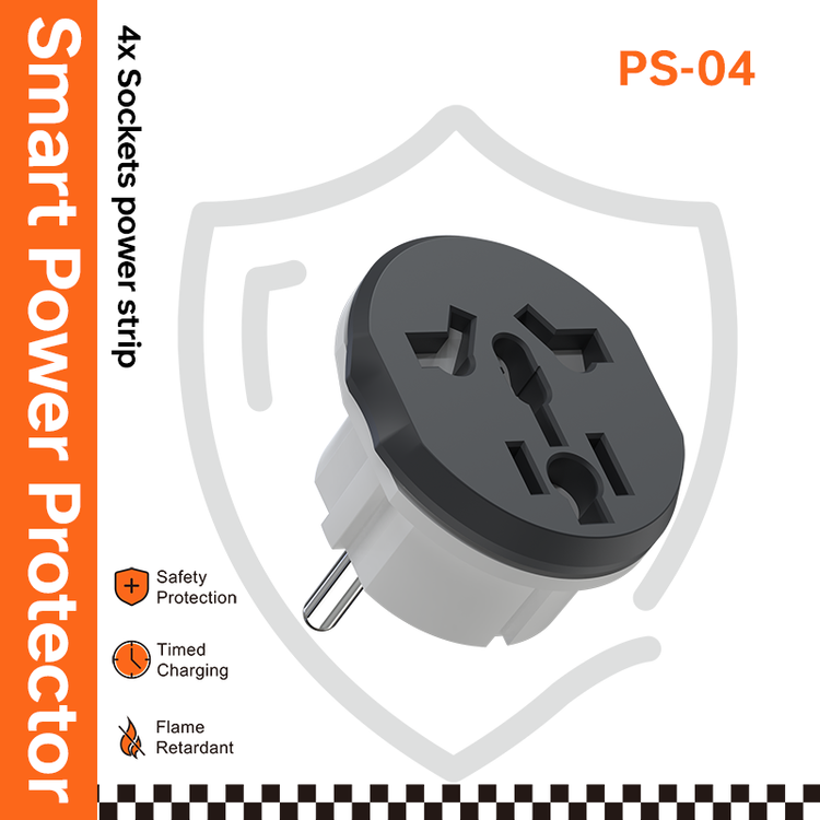 مبدل برق بیوا مدل PS-04 در تصویر سپر