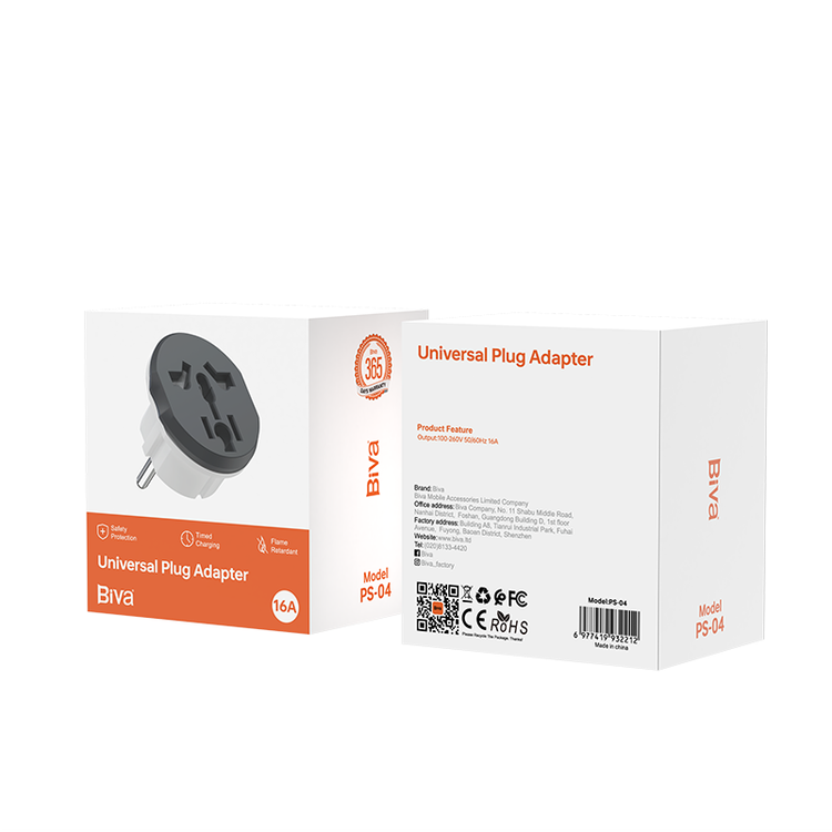 مبدل برق بیوا مدل PS-04 با پک