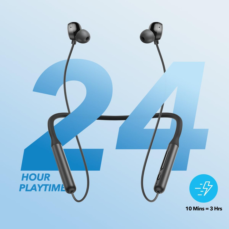 هدفون گردنی انکر (Upgraded) Soundcore Life U2i – مدل A3213 زمان 24 ساعت
