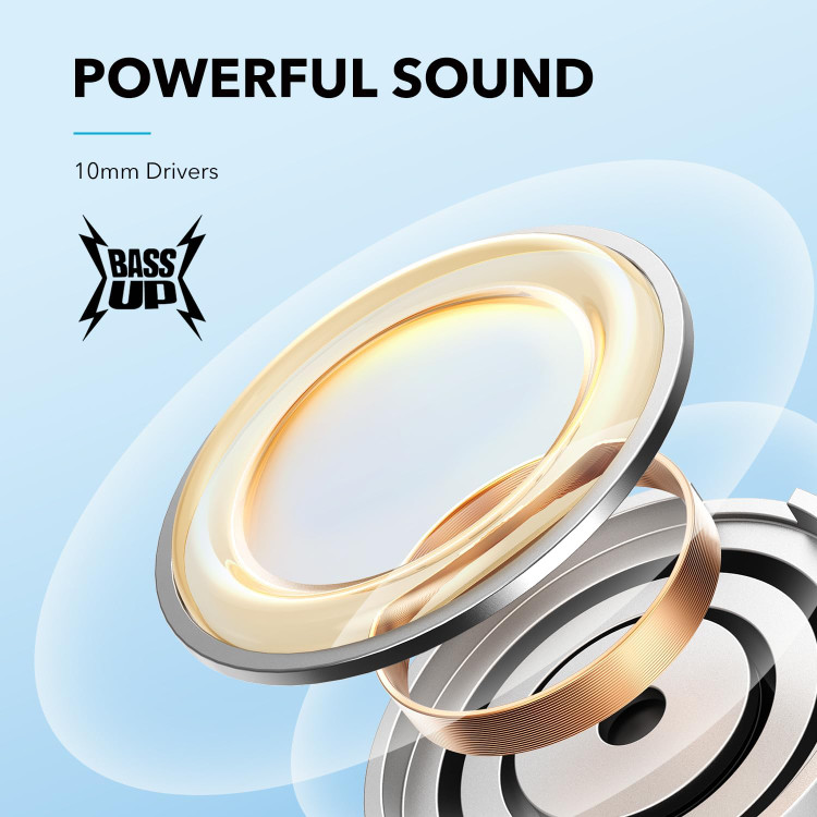 هدفون گردنی انکر (Upgraded) Soundcore Life U2i – مدل A3213 درایو داینامیک