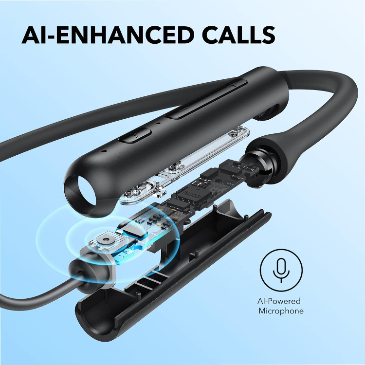 هدفون گردنی انکر (Upgraded) Soundcore Life U2i – مدل A3213 هوش مصنوعی