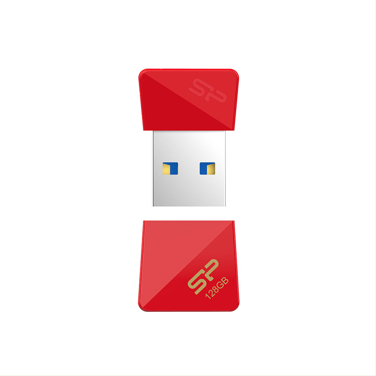 فلش مموری 64 گیگابایت سیلیکون پاور مدل Jewel J08 USB 3.1 قرمز درباز