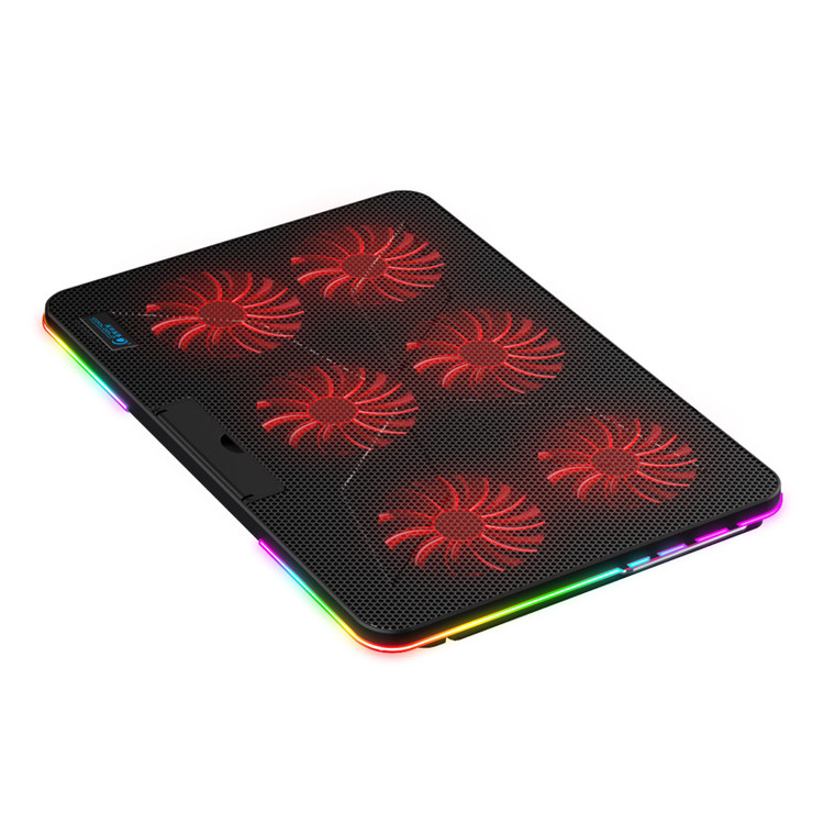 پایه خنک کننده لپ تاپ کول کلد مدل F5 RGB نور قرمز