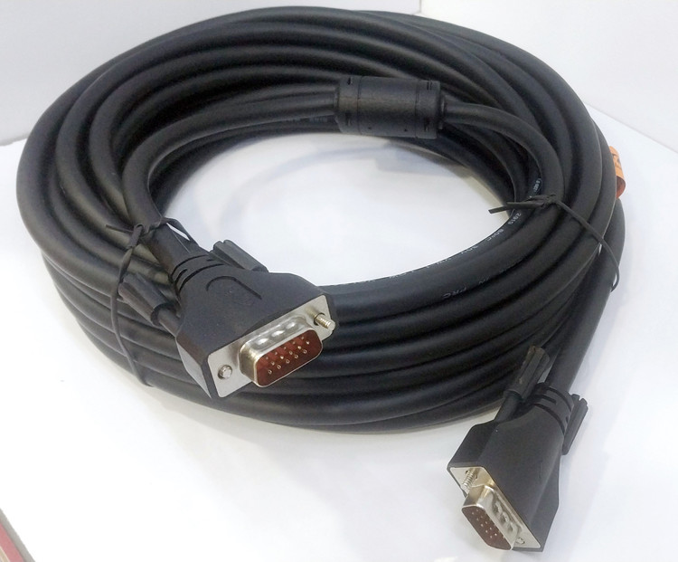 کابل VGA دی نت مدل DT-421 طول 15 متر کلاف 2