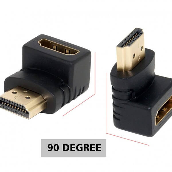مبدل 90 درجه HDMI دی نت دو تایی
