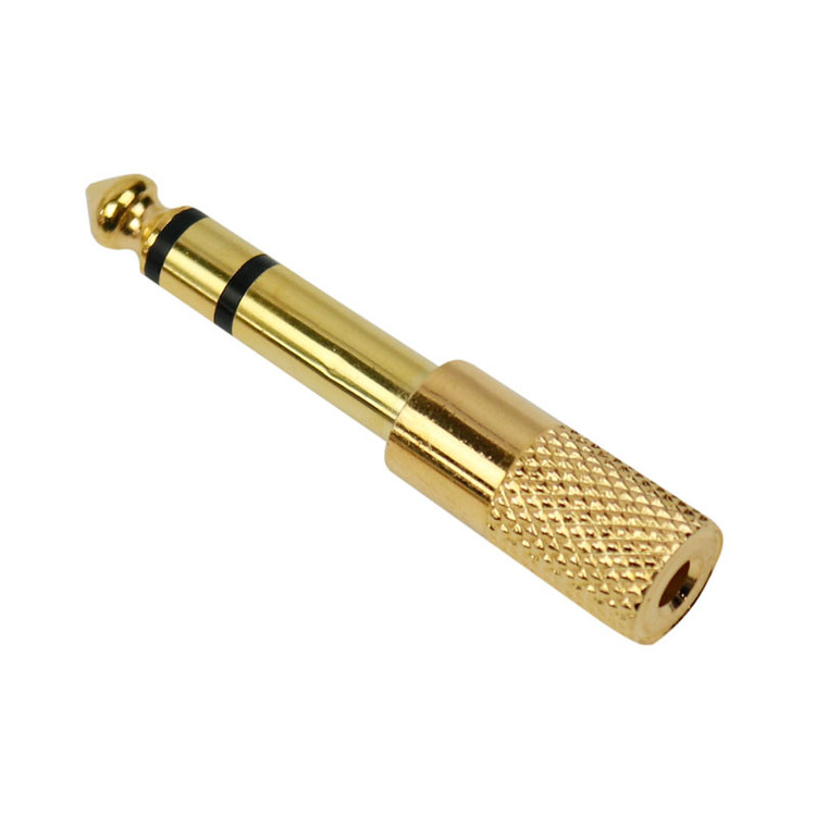 تبدیل صدا 3.5 مادگی به 6.5 نری طلایی کج