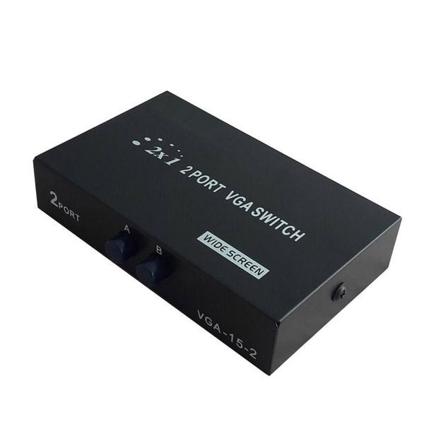 سوئیچ 2 پورت VGA دی نت مدل VGA-15-2 بالا