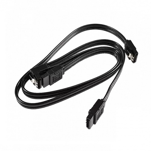 کابل دیتا SATA 3 سرعت 6GB/s طول 40 سانتی متر بسته 2 عددی