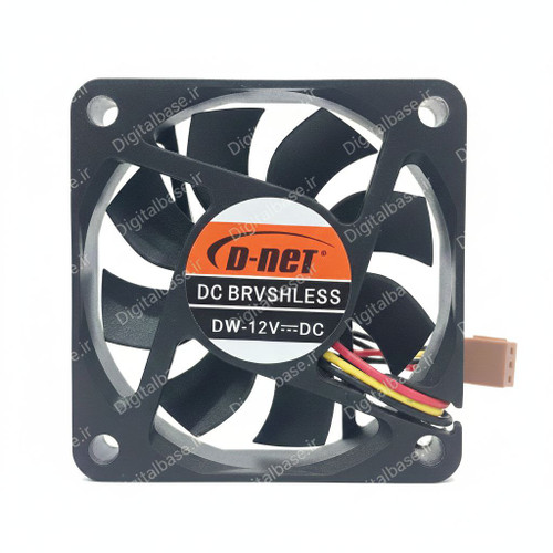 فن خنک کننده 6x6 سانتی متری دی نت جلو