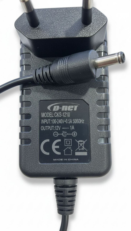 آداپتور 12 ولت 1 آمپر فیش ریز جلو