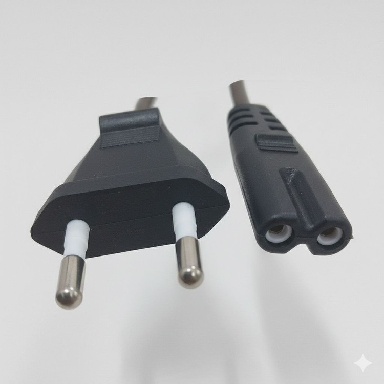 کابل برق دو چاک دی نت 1.5 متری