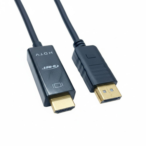 کابل DisplayPort به HDMI دی نت مدل DT_404_4K طول 1.5 متر