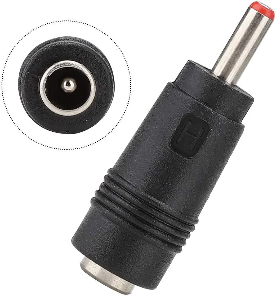 تبدیل فیش 5.5x2.1 ماده به 3.5x1.35 میلیمتری نر بغل