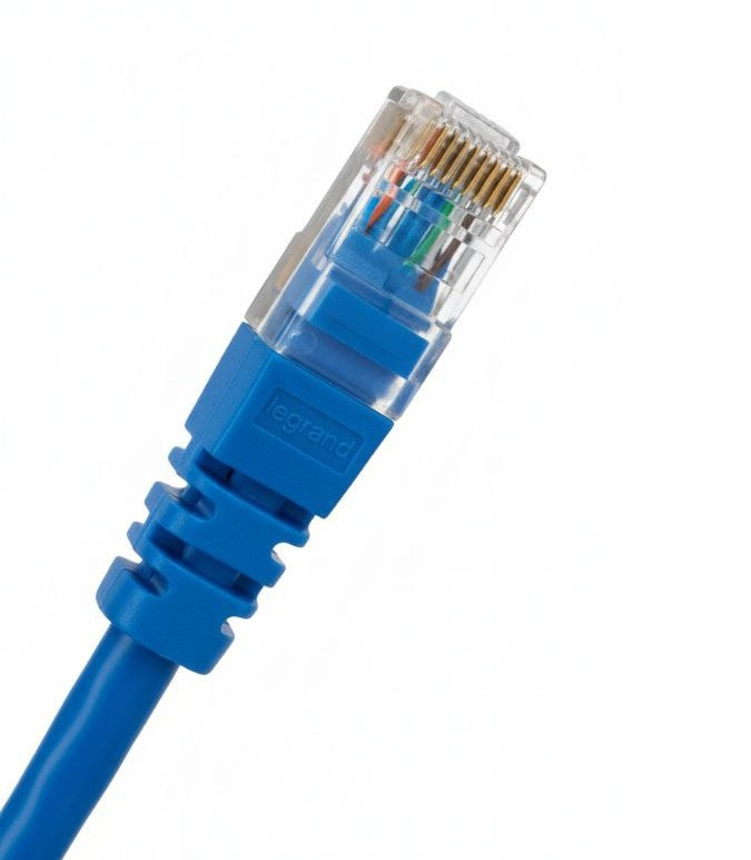 پچ کورد Cat 6 U/UTP لگراند طول 10 متر یک سر