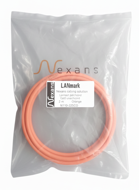 پچ کورد Cat 6 U/UTP نگزنس طول 2 متر بسته بندی