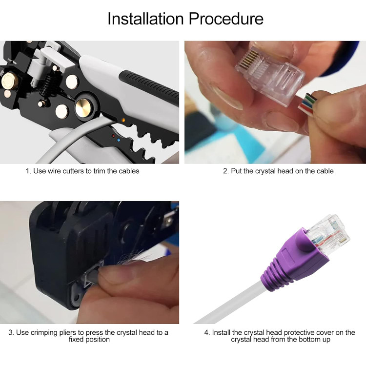 محافظ سوکت RJ45 آموزش نصب