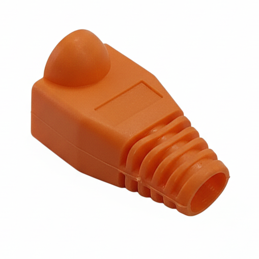 محافظ سوکت RJ45 رنگ نارنجی رو