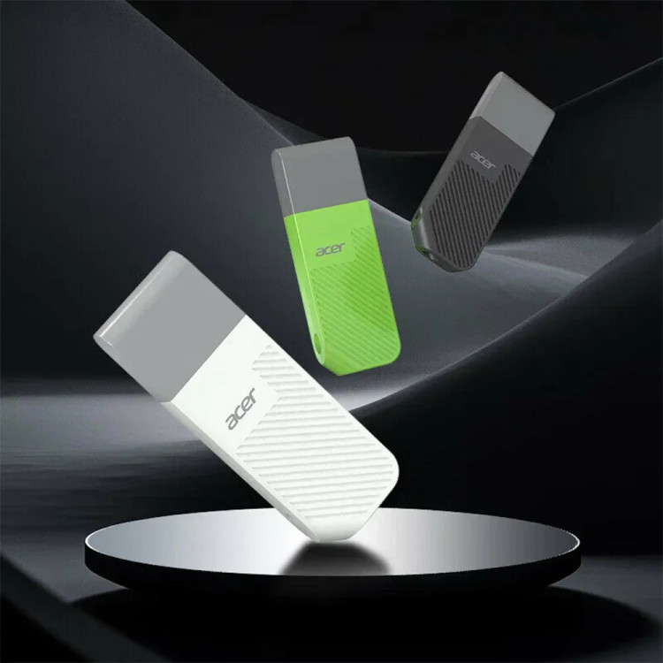 فلش مموری ایسر مدل UP300 USB 3.2 ظرفیت 16 گیگابایت تمام رنگ ها کنار هم