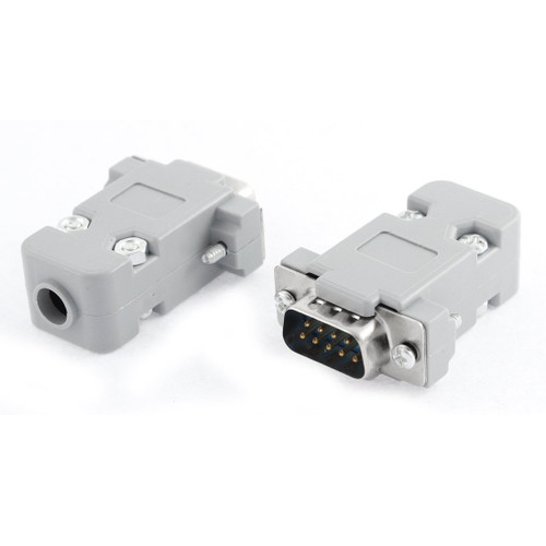 کانکتور سریال نری 9 پین به همراه کاور محافظدبسته شده