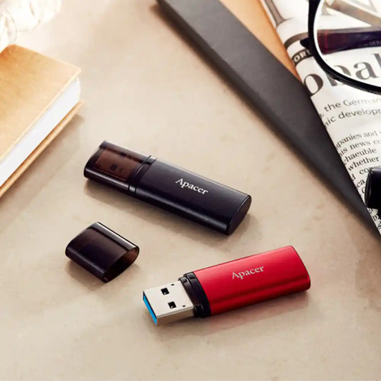 فلش مموری اپیسر مدل AH25B ظرفیت 128 گیگابایت رنگ قرمز