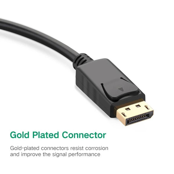 تبدیل دیسپلی پورت به VGA دی نت DT-408 پورت دی پی